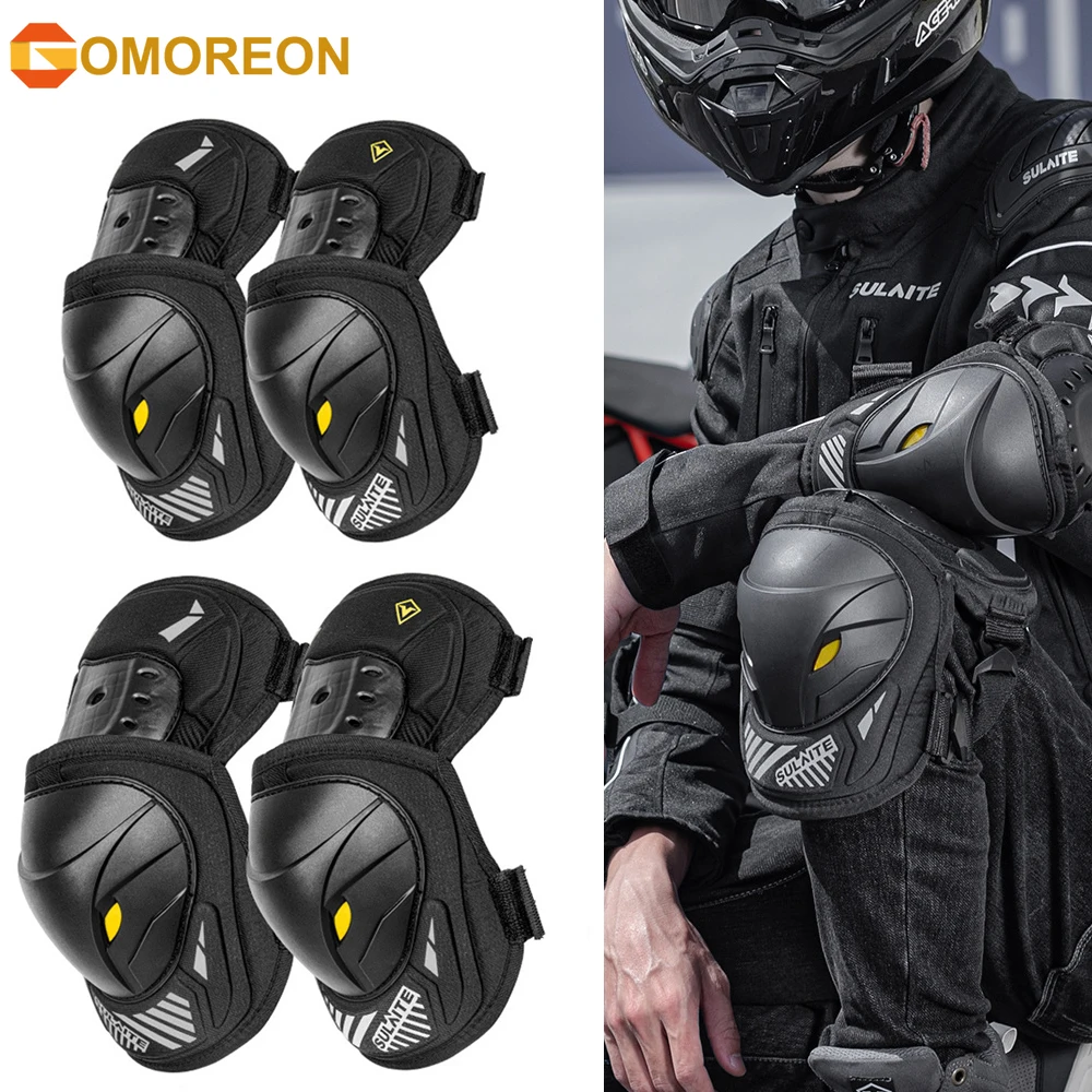 Mountain Biking Elbow Pads - GOMOREON 1 Par de Protetores de