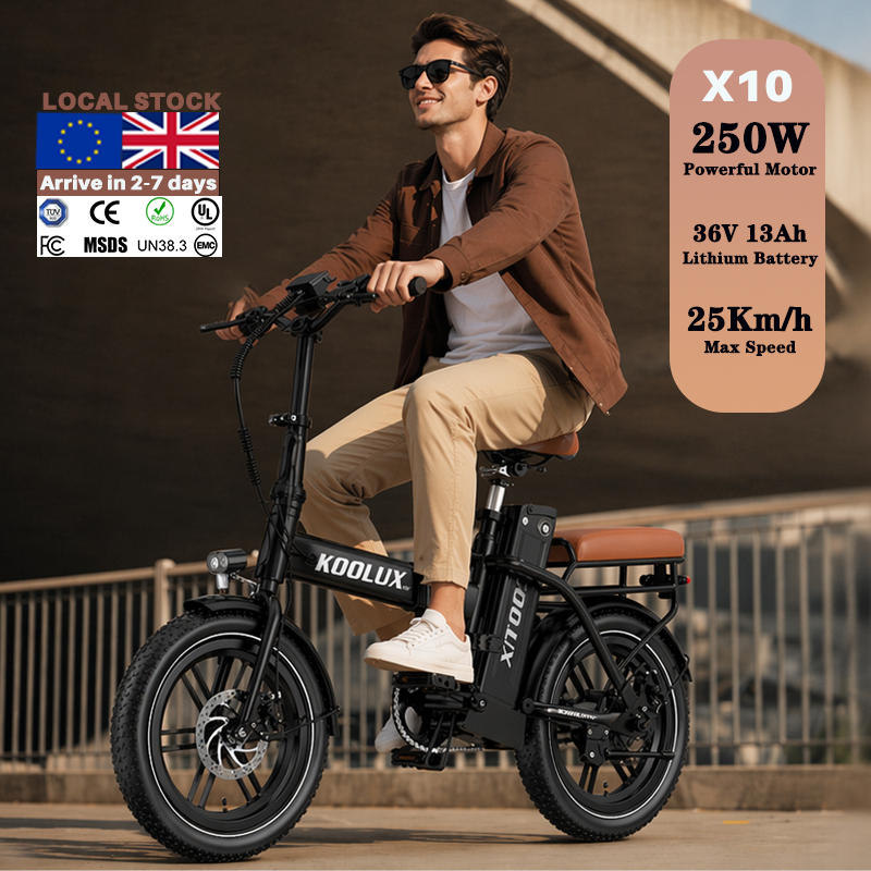 Mountain Biking Europe - Bicicleta Elétrica Dobrável X10 da Polônia