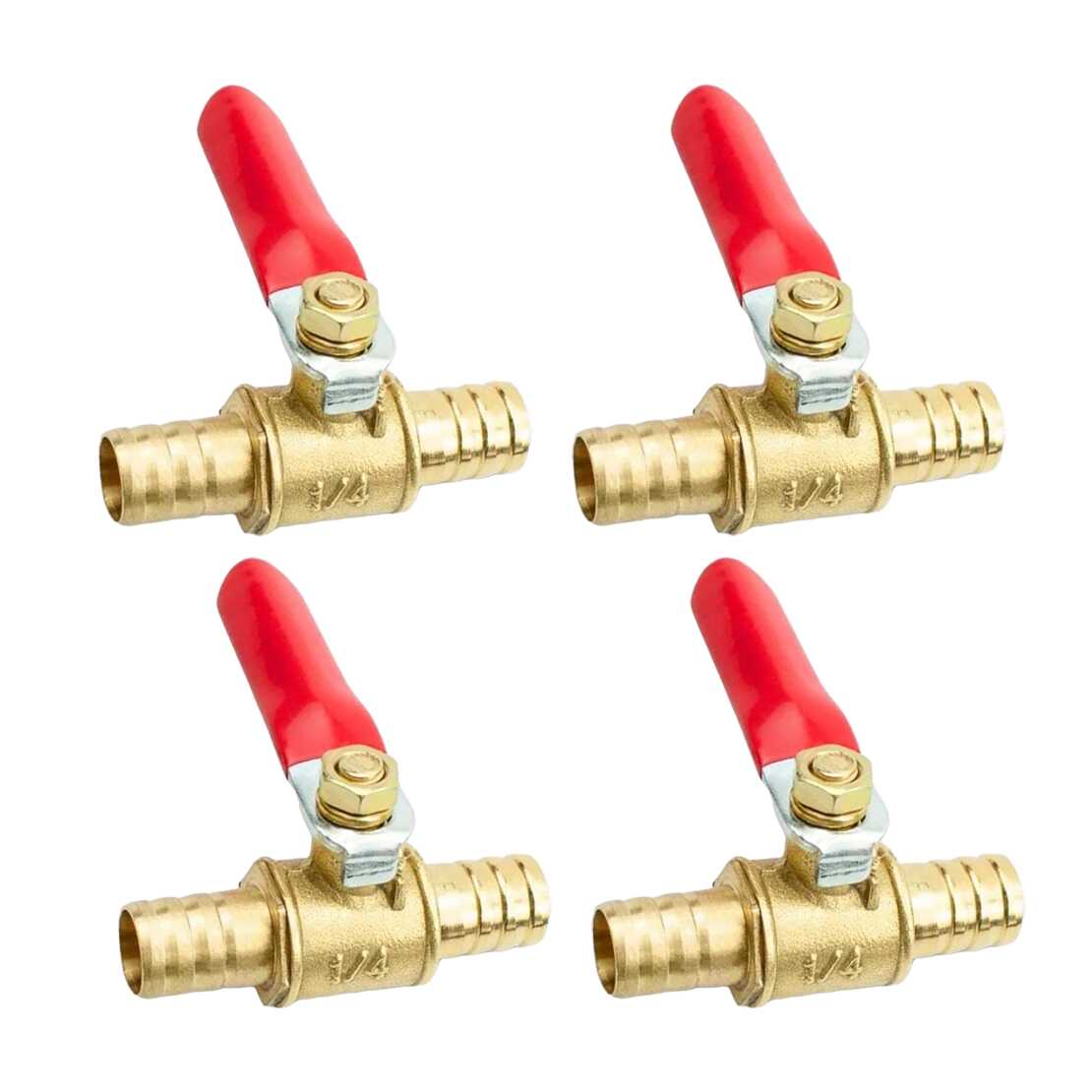 Spoke Nipple Brass - Mangueira universal para motocicleta, 4 unidades,