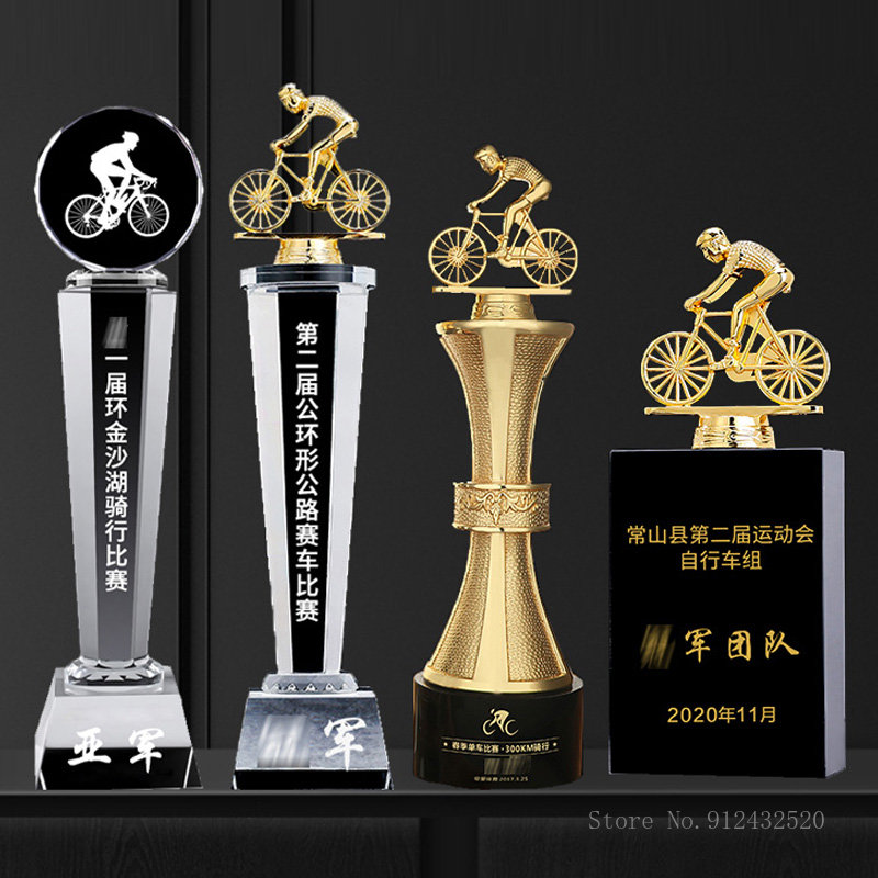 Mountain Biking Europe - Troféu de bicicleta esportiva criativa, prêmio