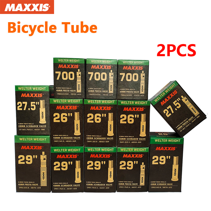 2 PCS MAXXIS WELTER WEIGHT Tub - Mountain Biking Tube avaliação e preço